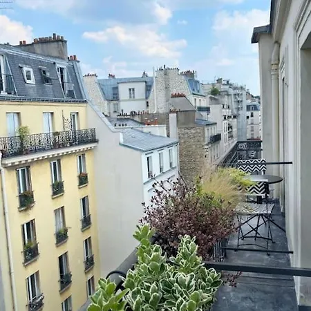 Sunny 2 Bedroom In Batignolles Apartment *